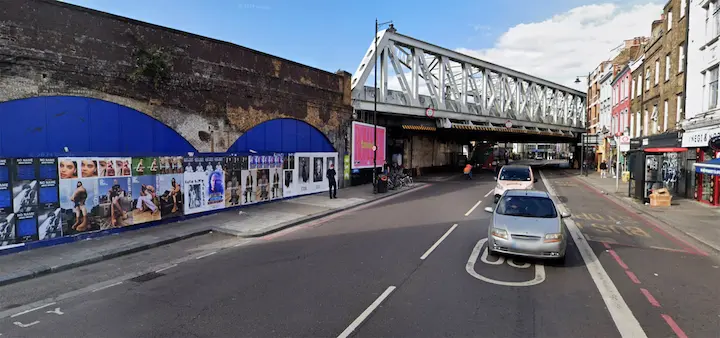 Shoreditch — Network Rail Arches PAS 128 Utility Survey